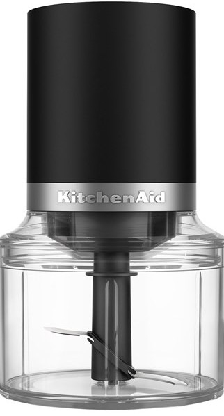 Bezdrôtový sekáčik potravín KitchenAid 5KTCR350BM je dodávaný bez batérie
