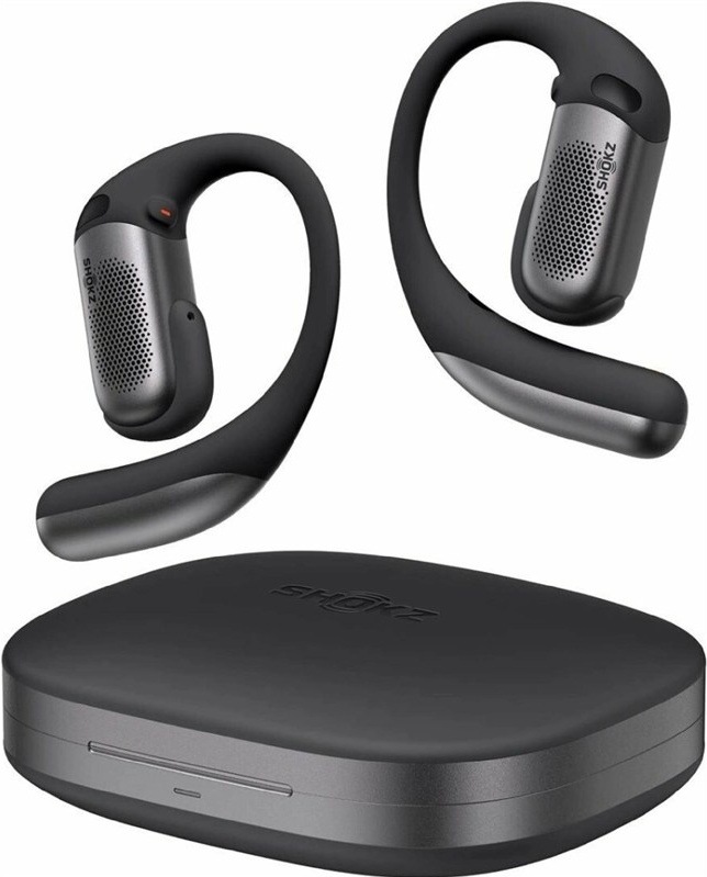 Športové slúchadlá Shokz OpenFit PRO, čierna farba