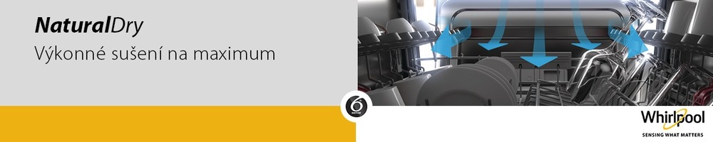 Umývačka riadu Whirlpool WFC 3C33 PF biela Umývačka riadu Whirlpool WFC 3C33 PF biela