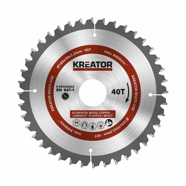 Pílový kotúč Kreator KRT020502 160mm 40T
