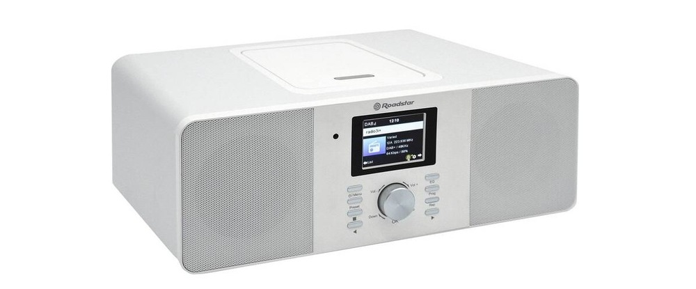 Internetový rádioprijímač s DAB+ Roadstar IR-540D+BT biely Internetový rádioprijímač s DAB+ Roadstar IR-540D+BT biely