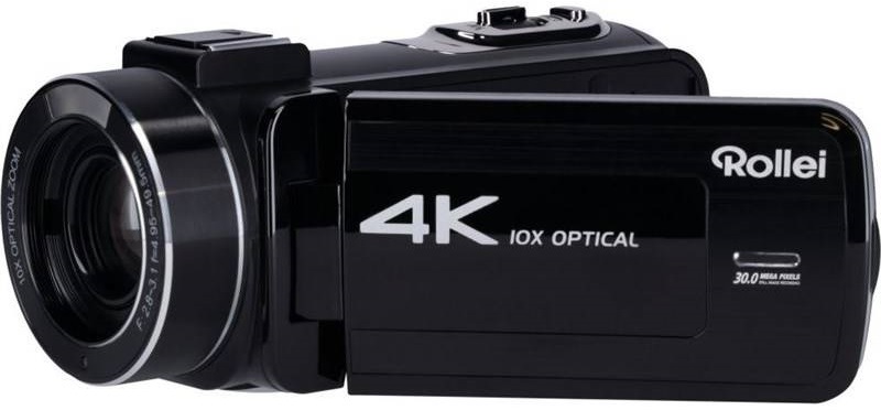 Videokamera Rollei Movieline UHD 10x čierna