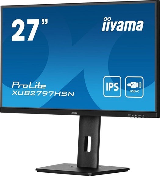 Monitor IIYAMA ProLite XUB2797HSN-W2 biely Monitor IIYAMA ProLite XUB2797HSN-W2 biely