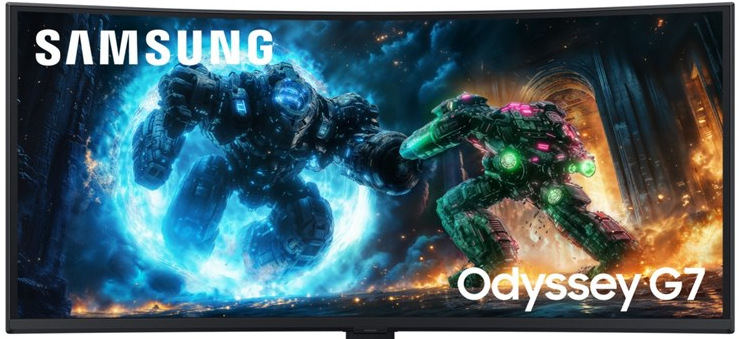 Samsung Odyssey G7, čierna