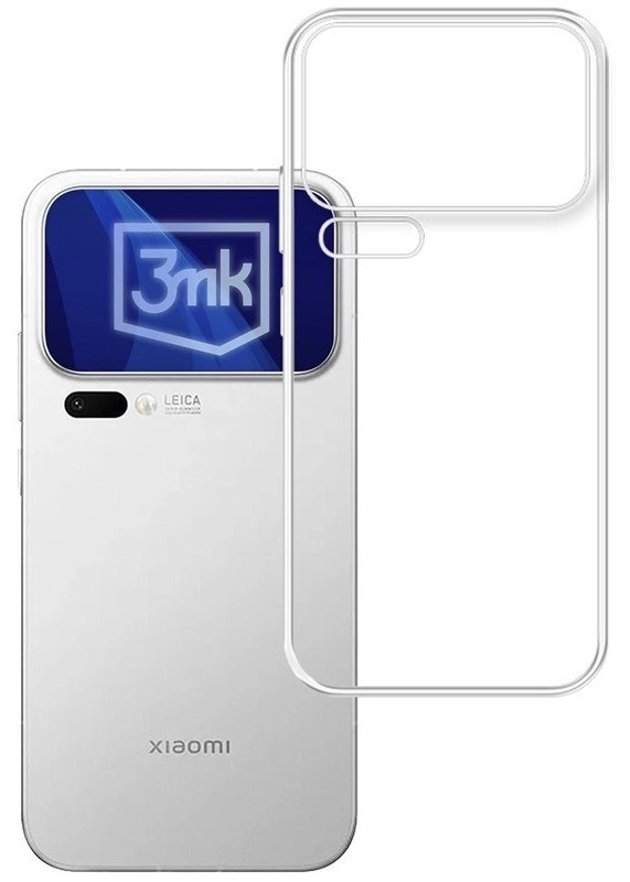 Kryt na mobil 3mk na Xiaomi 17 Pro Max, priehľadná farba