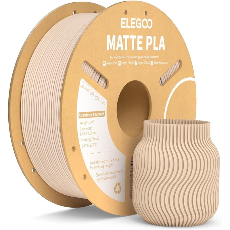 Filament Elegoo pre 3D tlačiarne, béžová farba