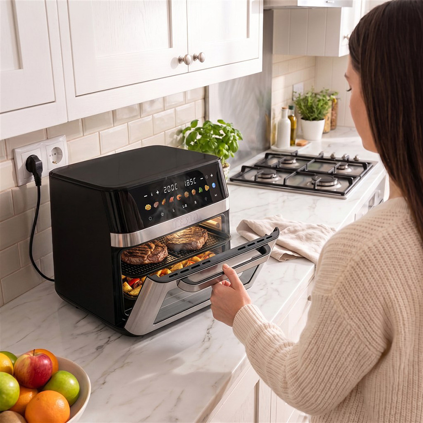 Fritéza teplovzdušná Tesla AirCook DualZone Q787 XXL Deluxe