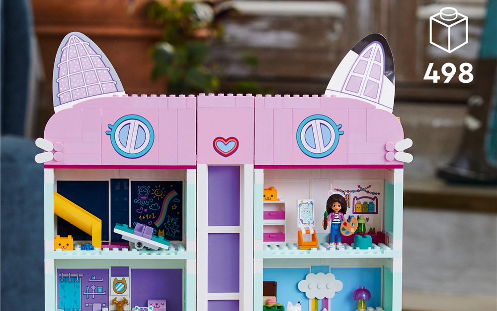 Stavebnica LEGO® Gábinin kouzelný domek 10788 Gábinin kouzelný domek Množstvo drobných doplnkov dáva deťom možnosť zakaždým meniť priebeh hry podľa vlastnej fantázie.