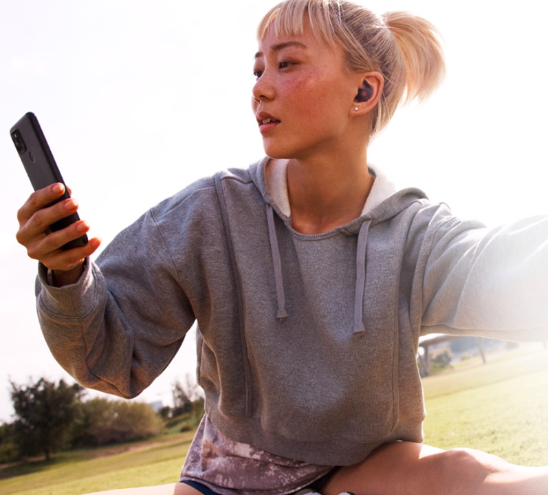 Slúchadlá Beats Fit Pro True Wireless Earbuds sivá