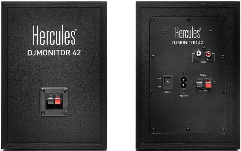 Reproduktory Hercules DJMonitor 42 (2 ks) čierny Reproduktory Hercules DJMonitor 42 (2 ks) čierny