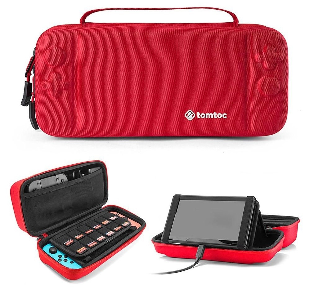 Puzdro tomtoc Travel Case - Nintendo Switch červené Puzdro tomtoc Travel Case - Nintendo Switch - červené