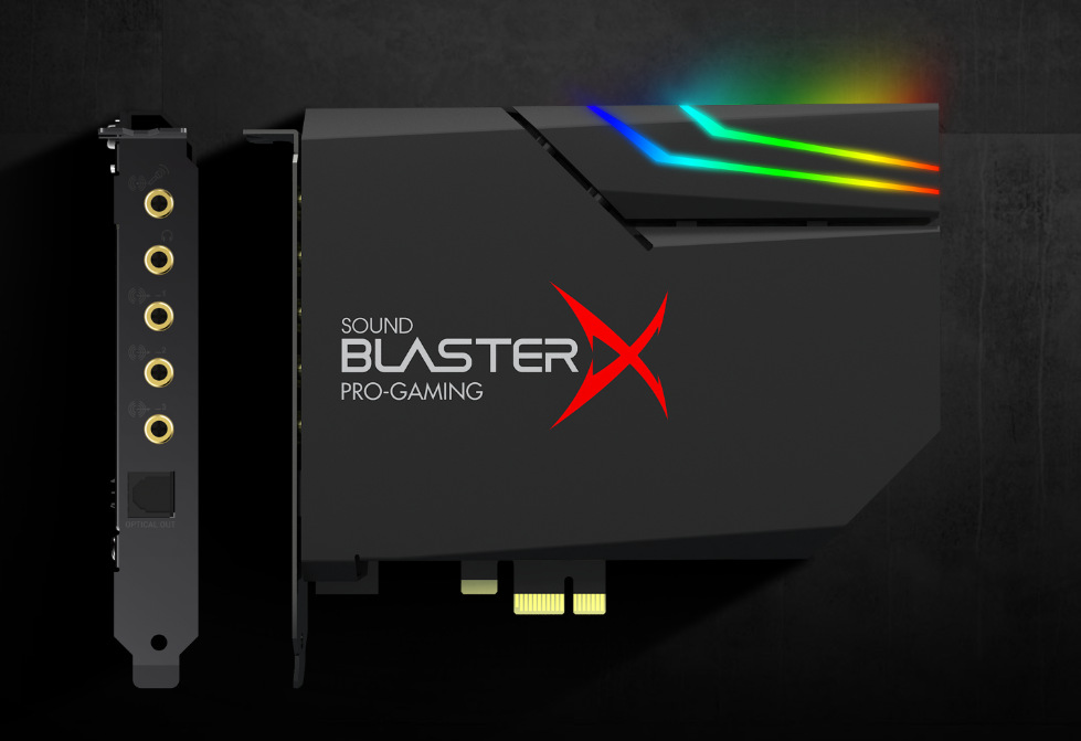 Zvuková karta Creative Sound Blaster X AE-5 plus