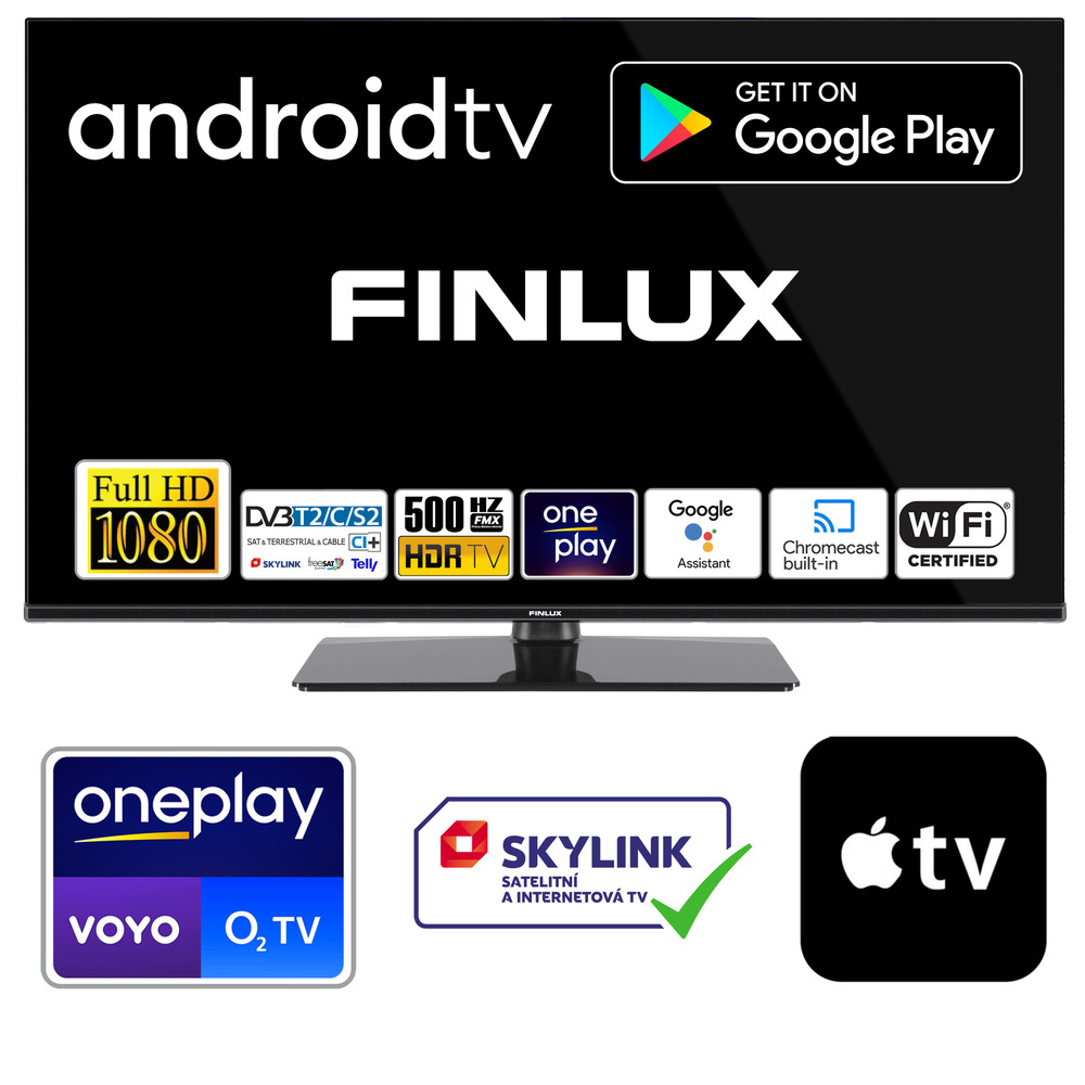 Televízia Finlux 40FFI5671 podpora streamovacích služieb