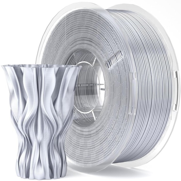 Strieborný filament Elegoo SILKPL 1,75mm