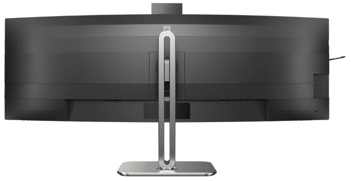 Monitor Philips 49B2U5900CH čierny Zadná strana monitora Philips 49B2U5900CH s výškovo nastaviteľným stojanom