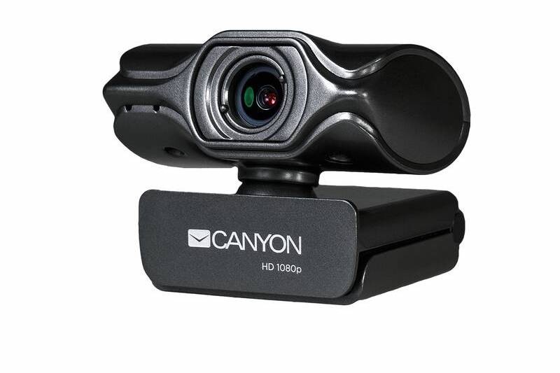 Webkamera Canyon 2K Quad HD 1080p čierna Webkamera Canyon 2K Quad HD 1080p čierna