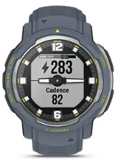 Inteligentné hodinky Garmin Instinct Crossover Solar modré