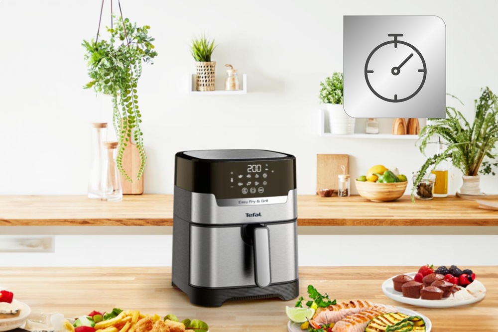 Fritéza teplovzdušná Tefal EY505D15 Easy Fry&Grill 2v1