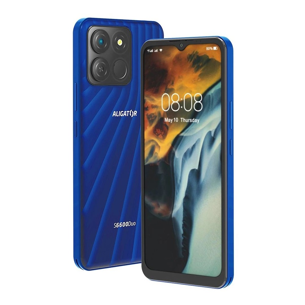 Mobilný telefón Aligator S6600 Duo 4 GB / 64 GB modrý