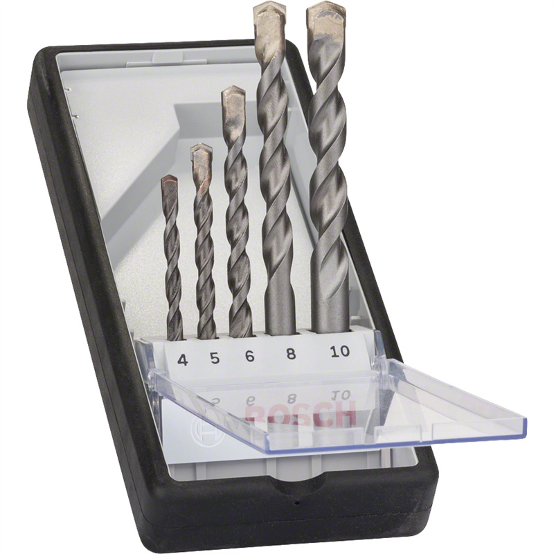 Sada vrtákov Bosch Silver Percussion (5 ks)