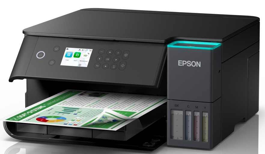 Tlačiareň multifunkčná Epson EcoTank L6360 čierna Tlačiareň multifunkčná Epson EcoTank L6360 A4, 18 str./min., 9 str./min., 4800 × 1200, automatický duplex, - čierny
