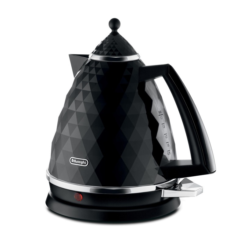 Rýchlovarná kanvica De'Longhi Brillante KBJ2001BK čierny