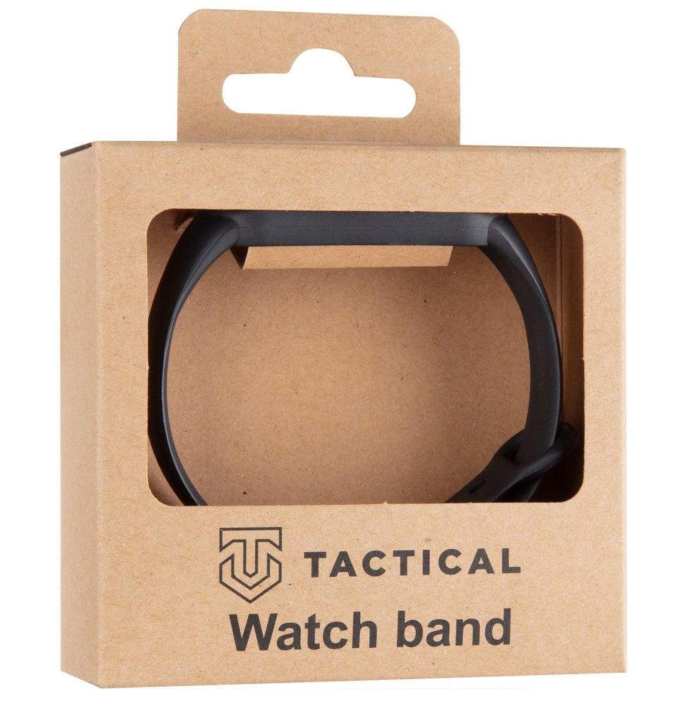 Remienok Tactical 661, pre Xiaomi Mi Band 5/6 - čierny