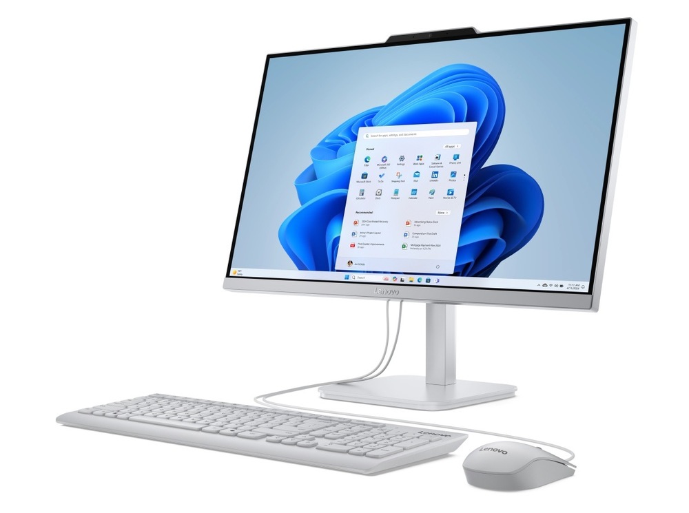 PC all in-one Lenovo A100 sivý