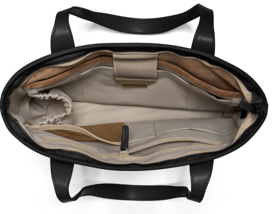 Taška tomtoc Versatile - T23 Laptop Tote Bag L - čierna
