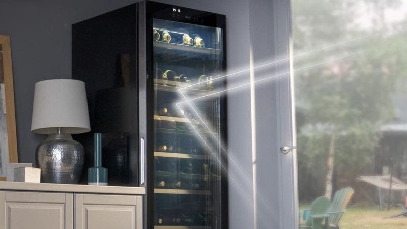 Vínotéka Haier HWS84GA čierna Vínotéka Haier HWS84GA čierna