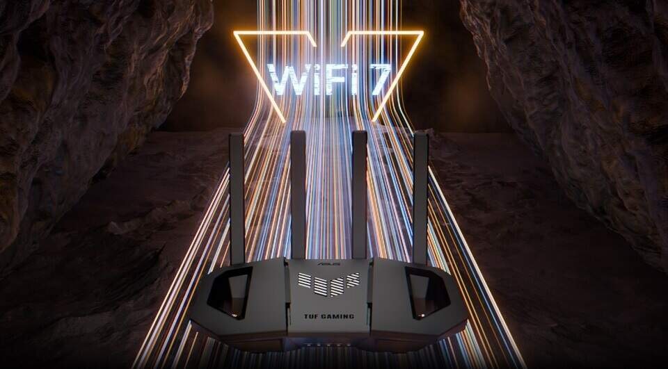 Router Asus TUF-BE3600 čierny