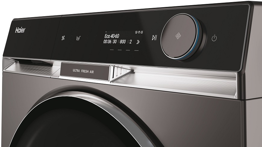 Práčka Haier HW100BD14397PGUS antracitová farba