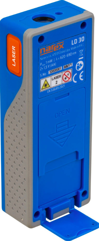 Laserový diaľkomer Narex LD 30 Laserový diaľkomer Narex LD 30″ width=