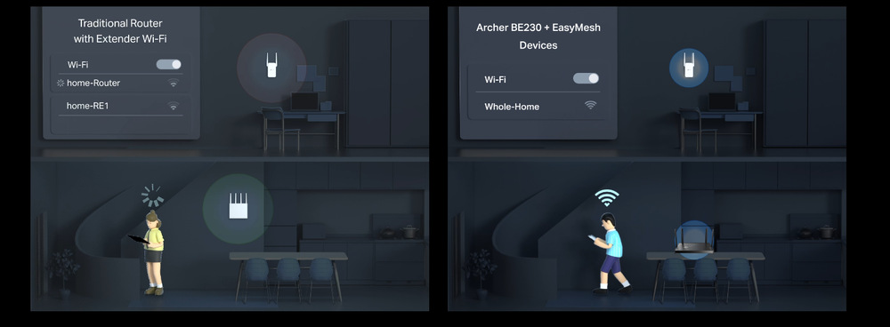 Router TP-Link Archer BE230 čierny Router TP-Link Archer BE230 čierny