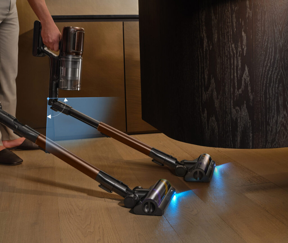Tyčový vysávač Dreame V30 Essential čierny Skladacia konštrukcia tyčového vysávača Filtrácia u tyčového vysávača Dreame V30 Essential