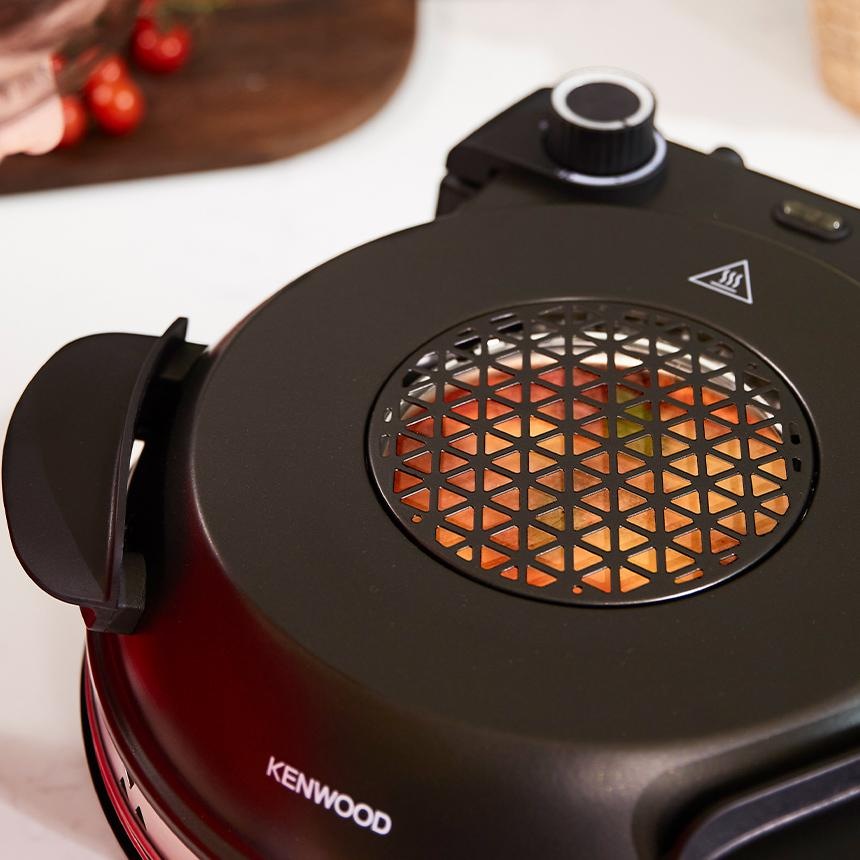 Pec na pizzu KENWOOD KPO10.000BK čierna Priehľadné okienko na pizza peci Kenwood KPO10.000BK