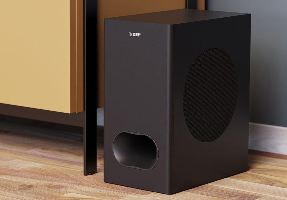 Soundbar Majority Sierra Plus čierny