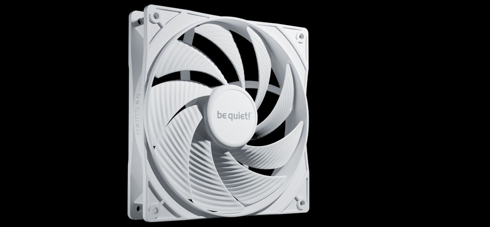 Ventilátor be quiet! Pure Wings 3 120mm PWM White be quiet! Pure Wings 3 120 mm PWM (BL110)