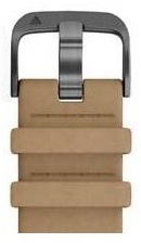 Remienok Garmin Quick Release 20mm, semišový béžový, tmavá pracka béžový