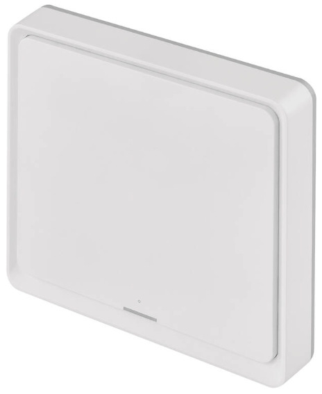Vypínač EMOS GoSmart IP-2001ZW, ZigBee 3.0, 1-tlačidlový biely Vypínač EMOS GoSmart IP-2001ZW, ZigBee 3.0, 1-tlačítkový - biely