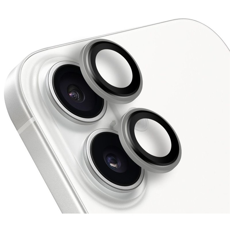 Ochranné sklo šošovky fotoaparátu Obal:Me na Apple iPhone 17 - biele