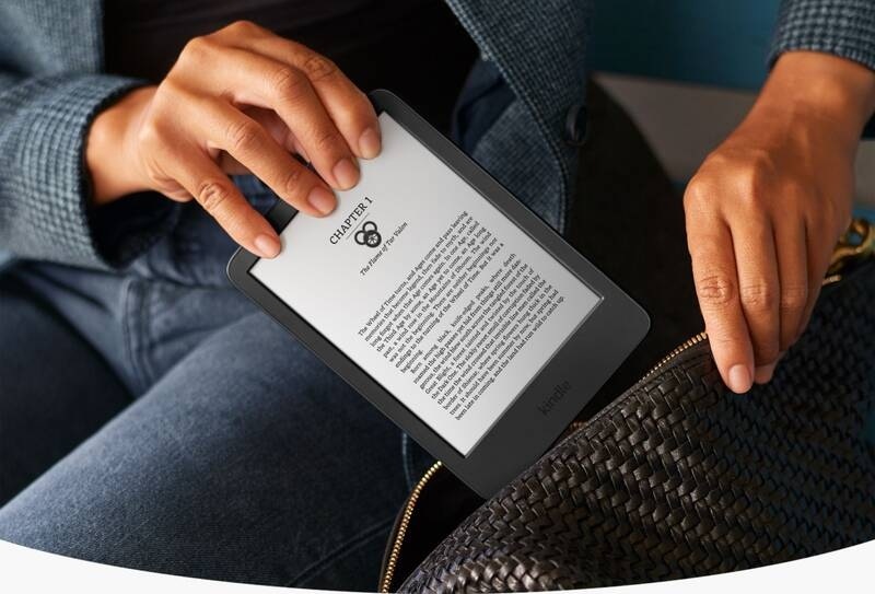 Amazon Kindle Touch 2022 16 GB s reklamou, černá
