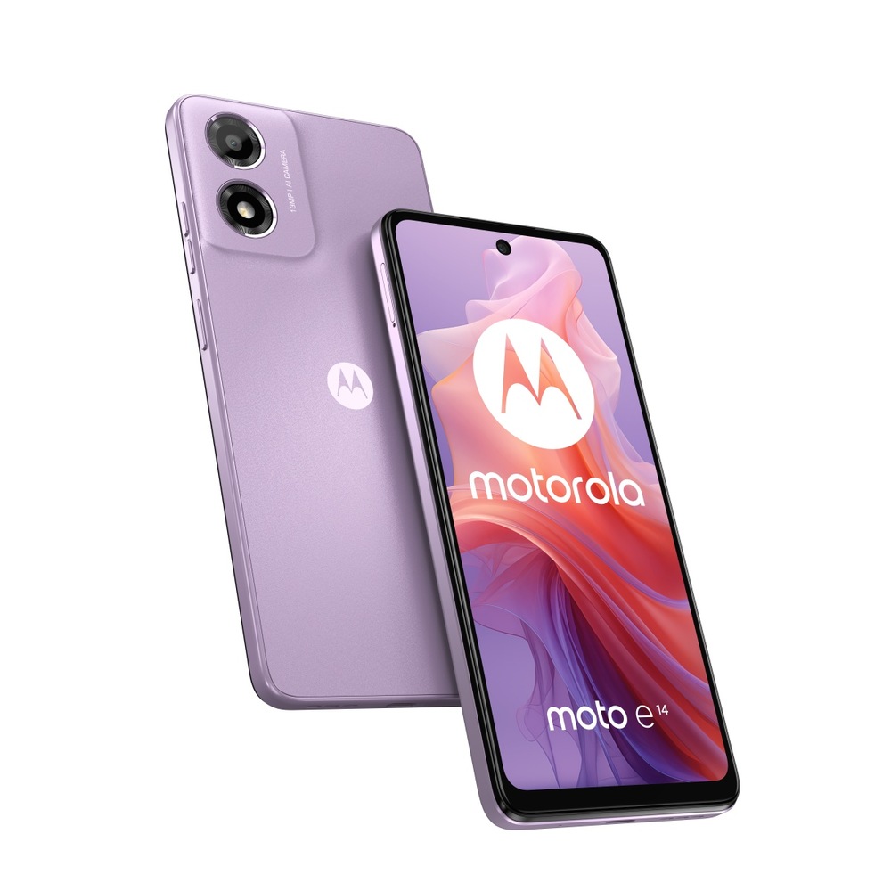 Mobilný telefón Motorola Moto E14 2 GB / 64 GB fialový