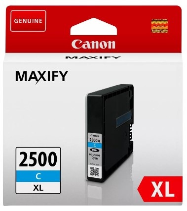 Cartridge Canon PGI-2500XL C, 1295 strán azúrová farba