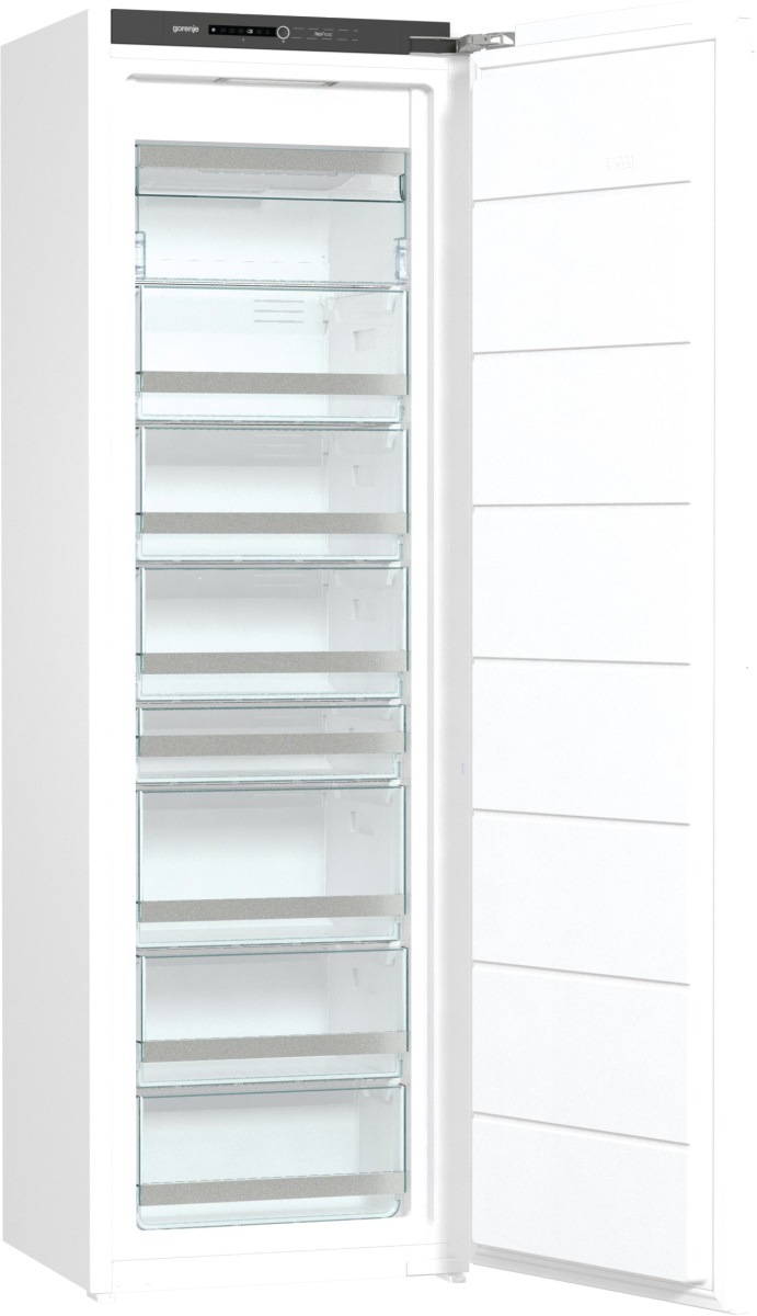 Šuplíková mraznička Gorenje FNI518EA1, vstavaná, Beznámrazová technológia NoFrost
