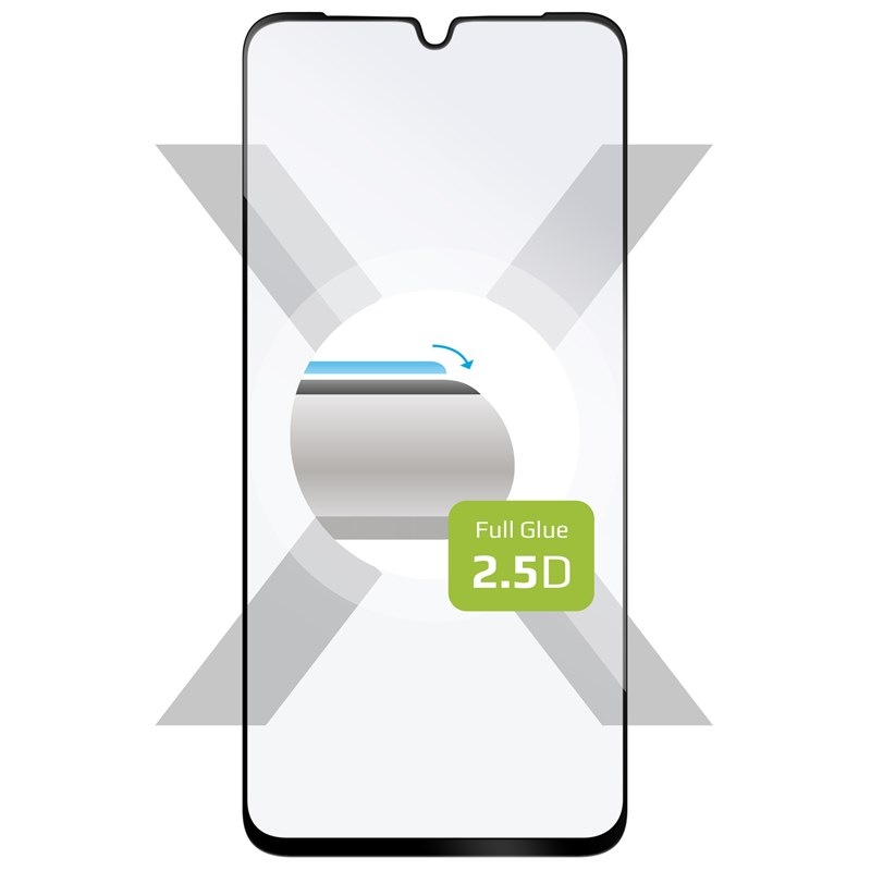 Tvrdené sklo FIXED Full-Cover na Samsung Galaxy A16 4G/5G/A26 5G čierne
