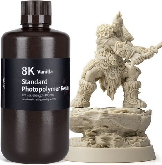 UV resin Elegoo 8K Standard 1kg - vanilkový