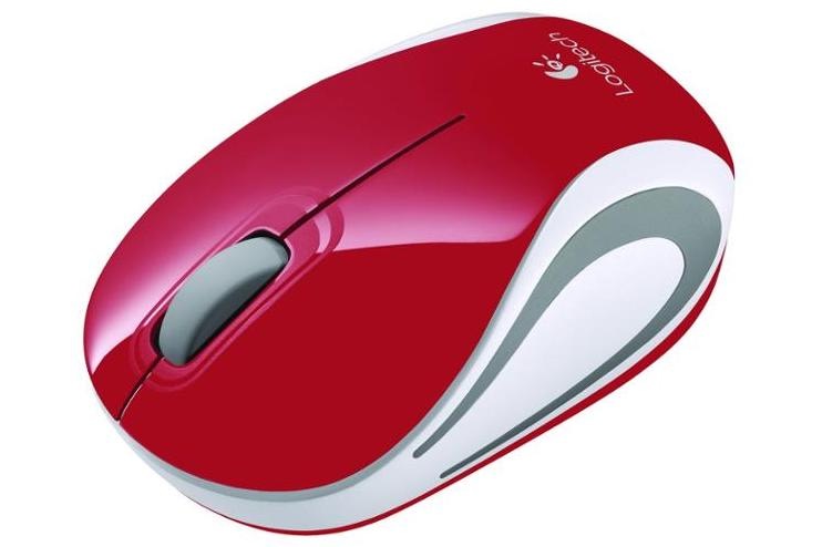 Myš Logitech M187 červená