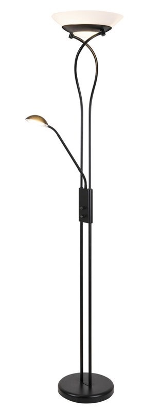 Stojacia lampa Rabalux Gammatrend 4554 čierna