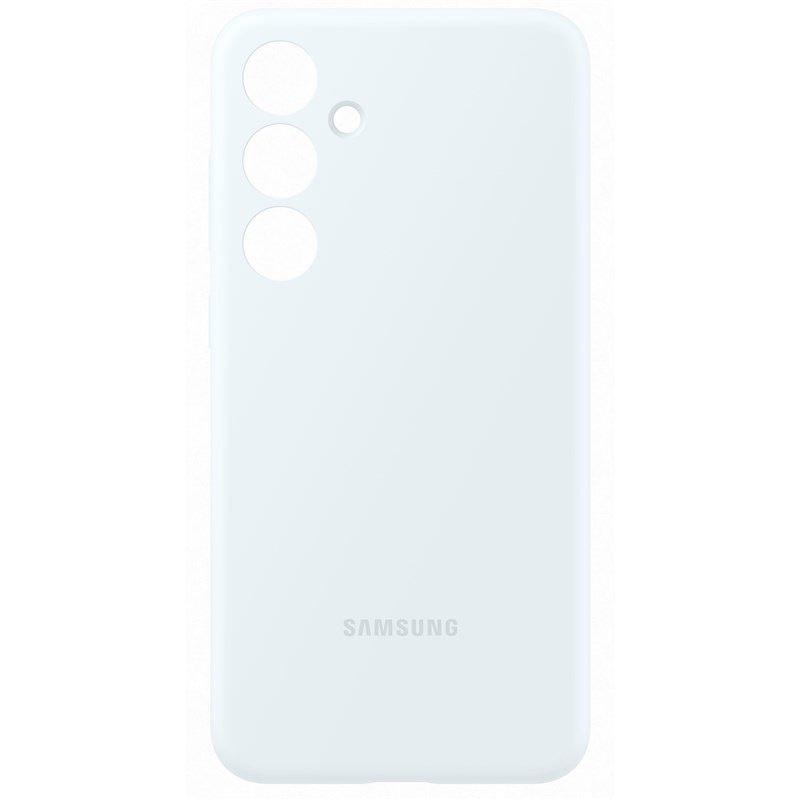 Kryt na mobil Samsung Silicone na Galaxy S24+ biely